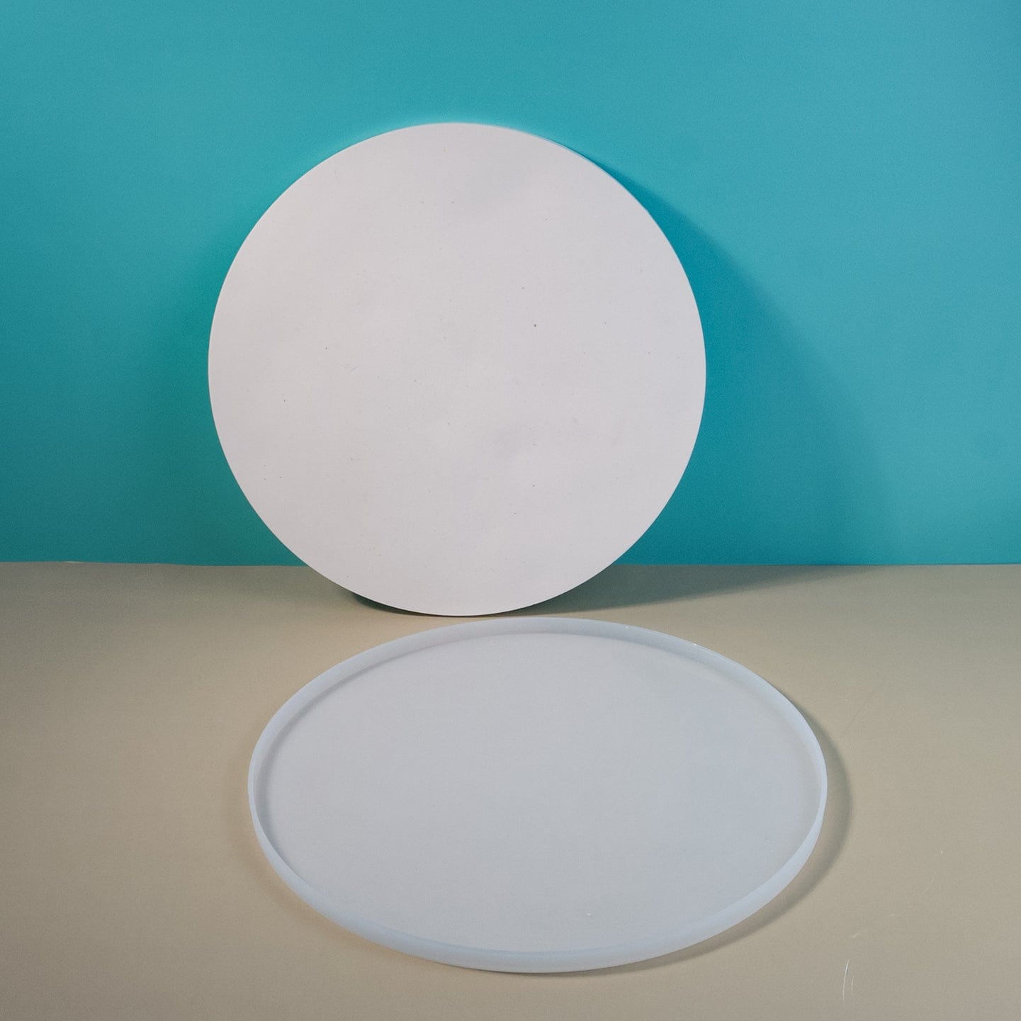 My Store Silicon Mould 12" Round  10mm Deep Tray Mould