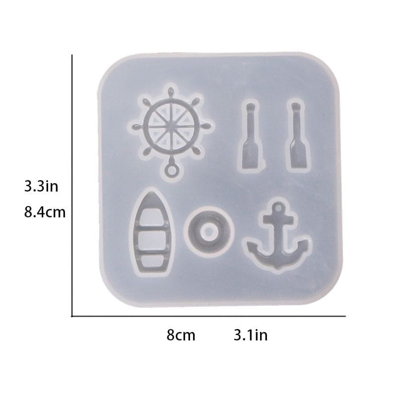 Crafteria 6 IN 1 PENDANT MOULD