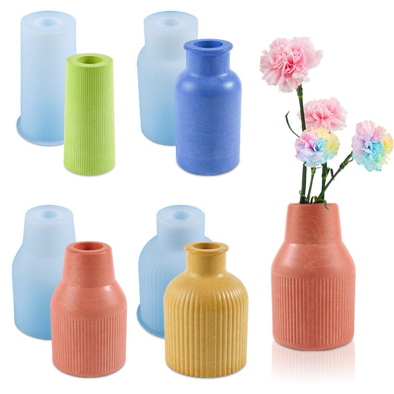 My Store Silicon Mould PLANTER & FLOWER VASE D02 MOULD