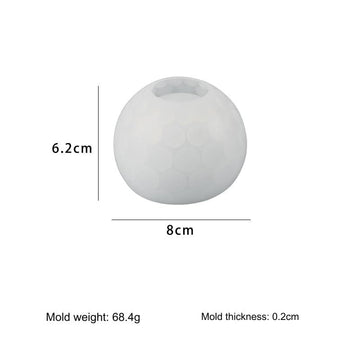 My Store Silicon Mould Candle Tea Light Holder