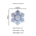 My Store Snowflakes Tea Light Holder 04