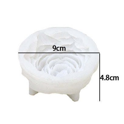 My Store Silicon Mould PEONY FLOWER CANDLE MOULD