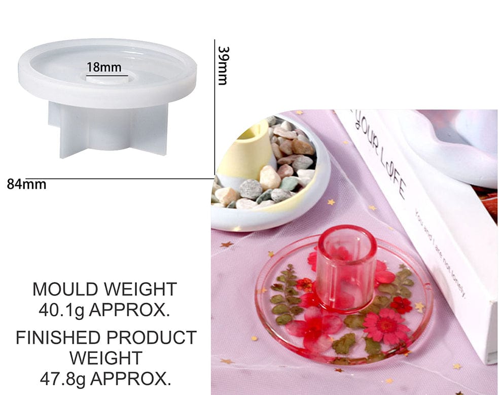 My Store Silicon Mould CANDLE HOLDER 01 MOULD