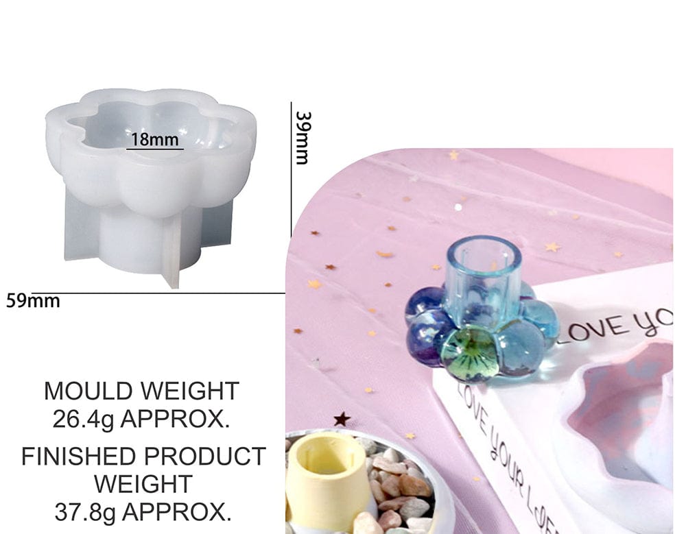 My Store Silicon Mould CANDLE HOLDER 04 MOULD