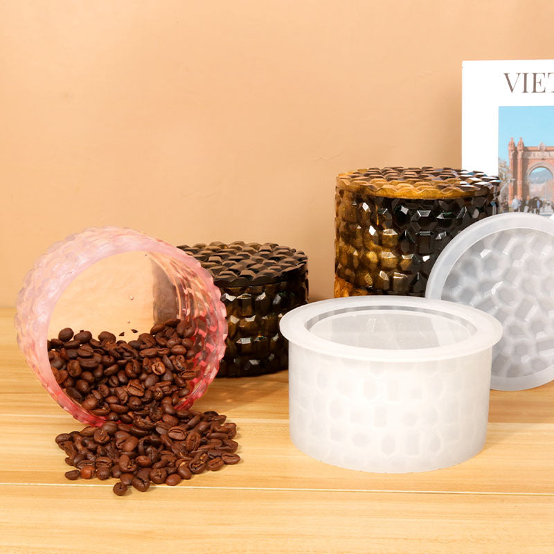 My Store Silicon Mould Round Diamond Stacking Planter & Bowl Mould