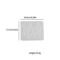 My Store Silicon Mould 12 Cavity Jewellery Pendant & Keychain Mould