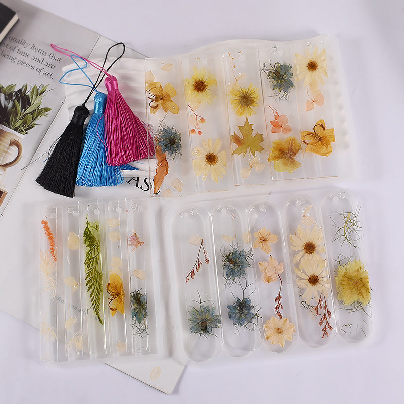 My Store Silicon Mould 5 Cavity Rectangle BookMark Mould