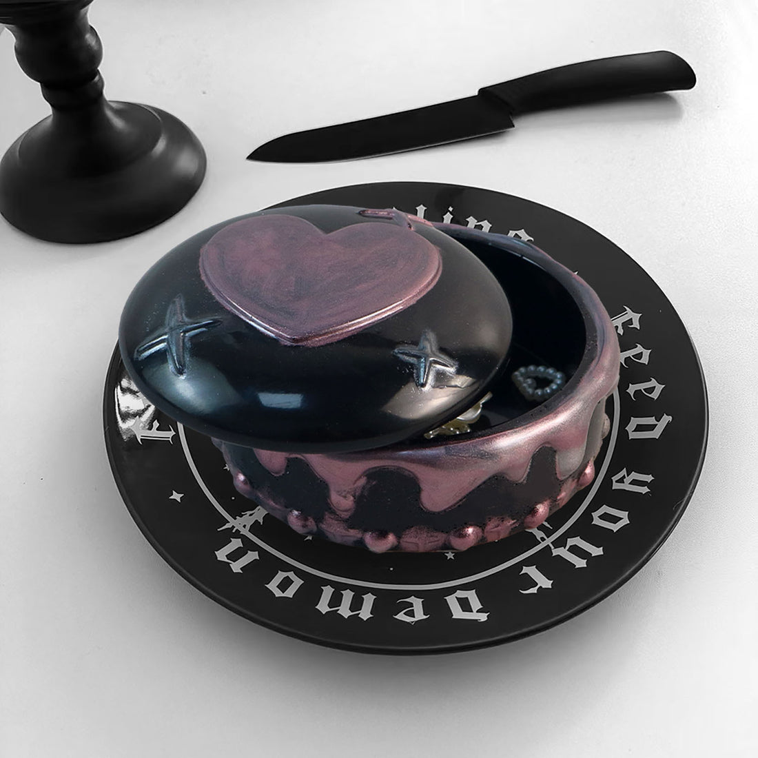 My Store Silicon Mould Love Cake Storage Box Mould