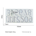 My Store Silicon Mould Numerals For Clock Dial Mould