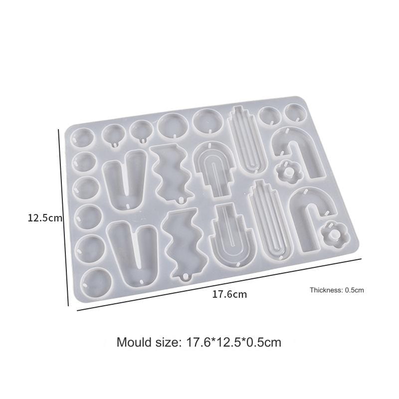 24 Cavity Keychain And Jewellery Mould