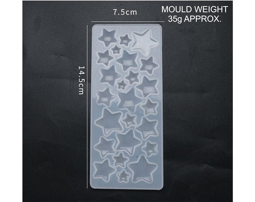 My Store Silicon Mould MULTI CAVITY STAR MOULD