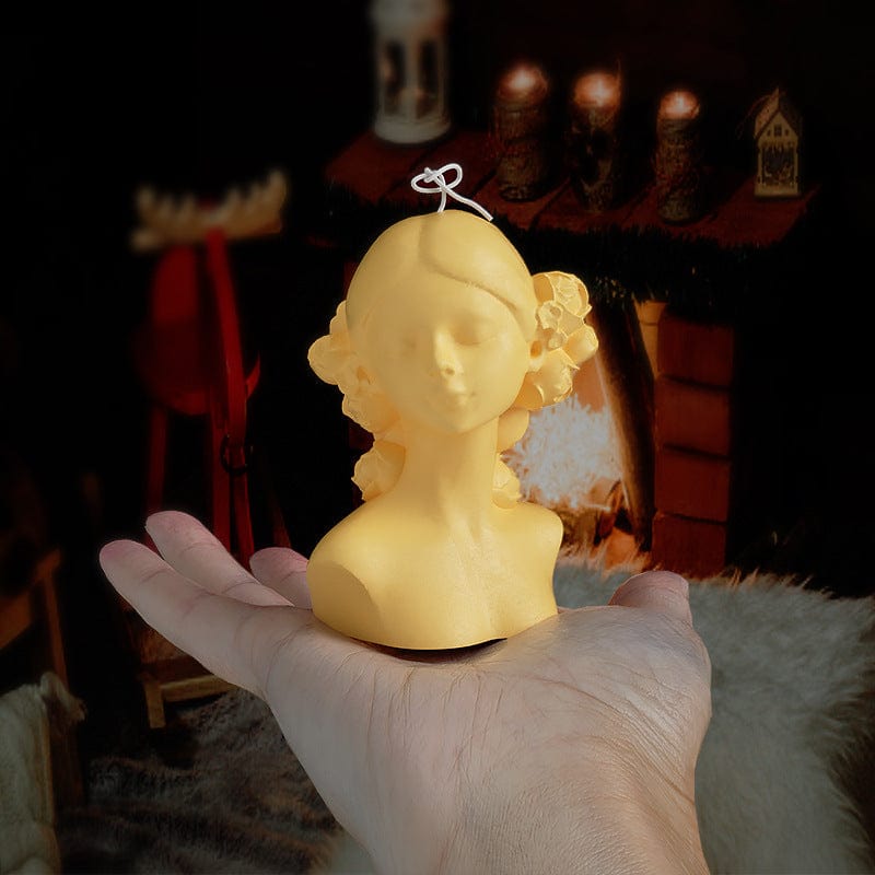 Rose Girl Candle Mould