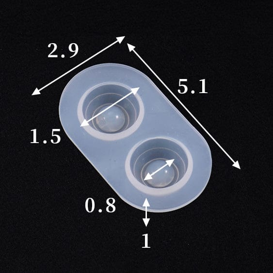 My Store Silicon Mould Doll Eyes Mould
