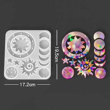 12 Cavity wild chimes Keychain & Pendant Mould