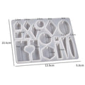 My Store Silicon Mould 16 Cavity Jewellery & Keychain Mould