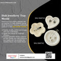 My Store Silicon Mould Dish Jewellery Round Tray Coaster Mould