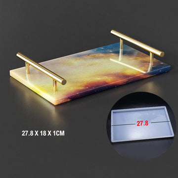 My Store Silicon Mould Rectangle Tray Mould