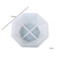 My Store Silicon Mould Octagonal Cut Jewellery Bowl Mould