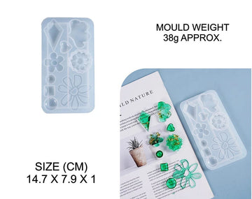 My Store Silicon Mould 9 IN 1 JEWELLERY MOULD