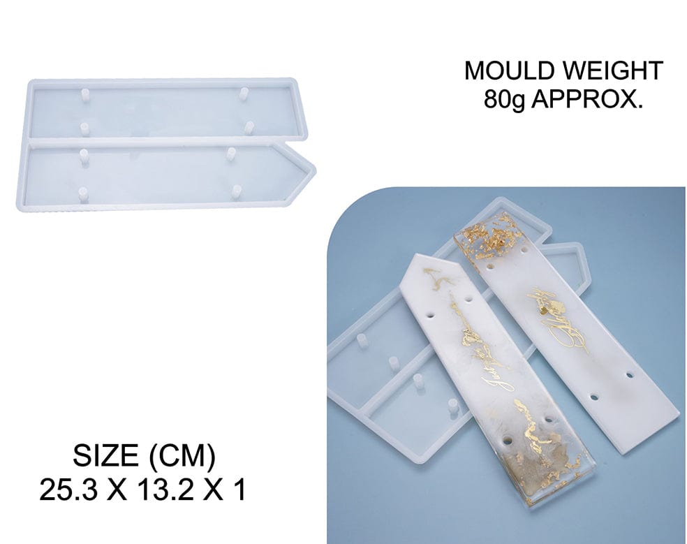 My Store Silicon Mould 2 IN 1 NAME PLATE MOULD