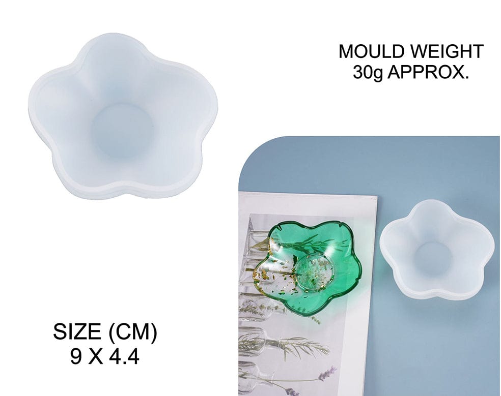 My Store Silicon Mould FLOWER BOWL MOULD