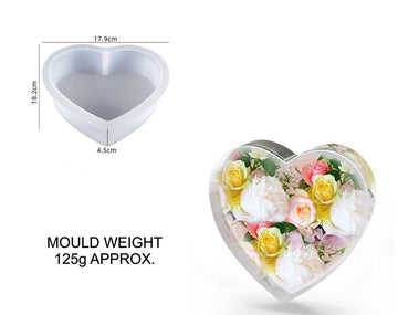 My Store Silicon Mould SMALL HEART DEEP CASTING MOULD