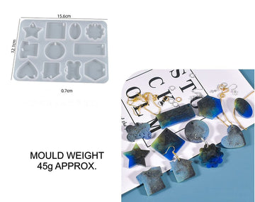 My Store Silicon Mould 11 IN 1 JEWELLERY MOULD