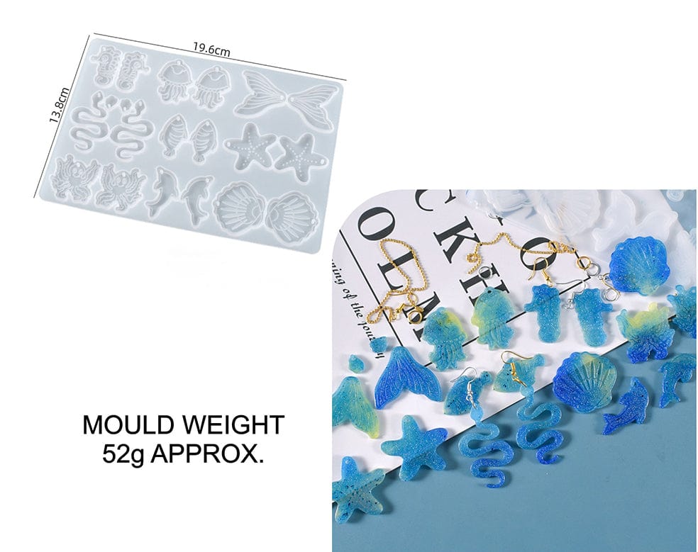 My Store Silicon Mould 18 IN 1 JEWELLERY MOULD