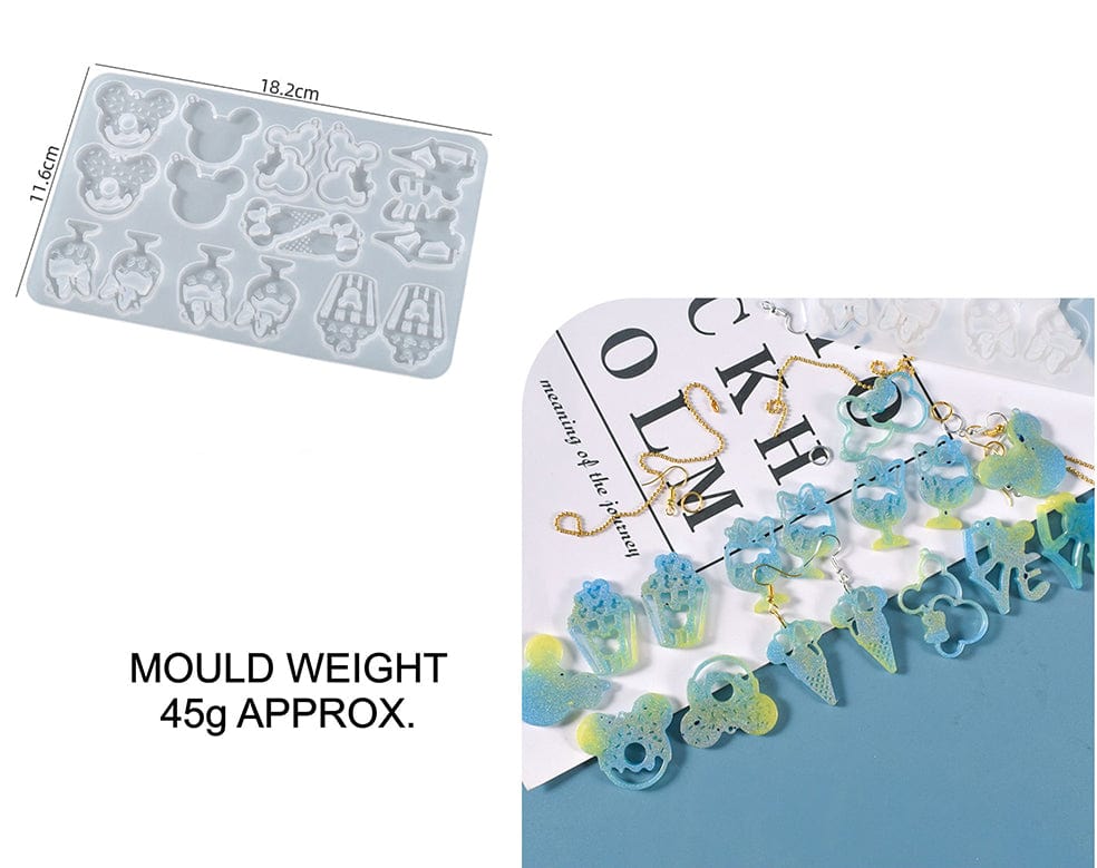 My Store Silicon Mould 16 IN 1 JEWELLERY MOULD