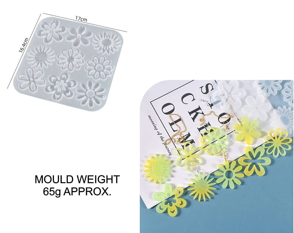 My Store Silicon Mould 9 IN 1 JEWELLERY MOULD