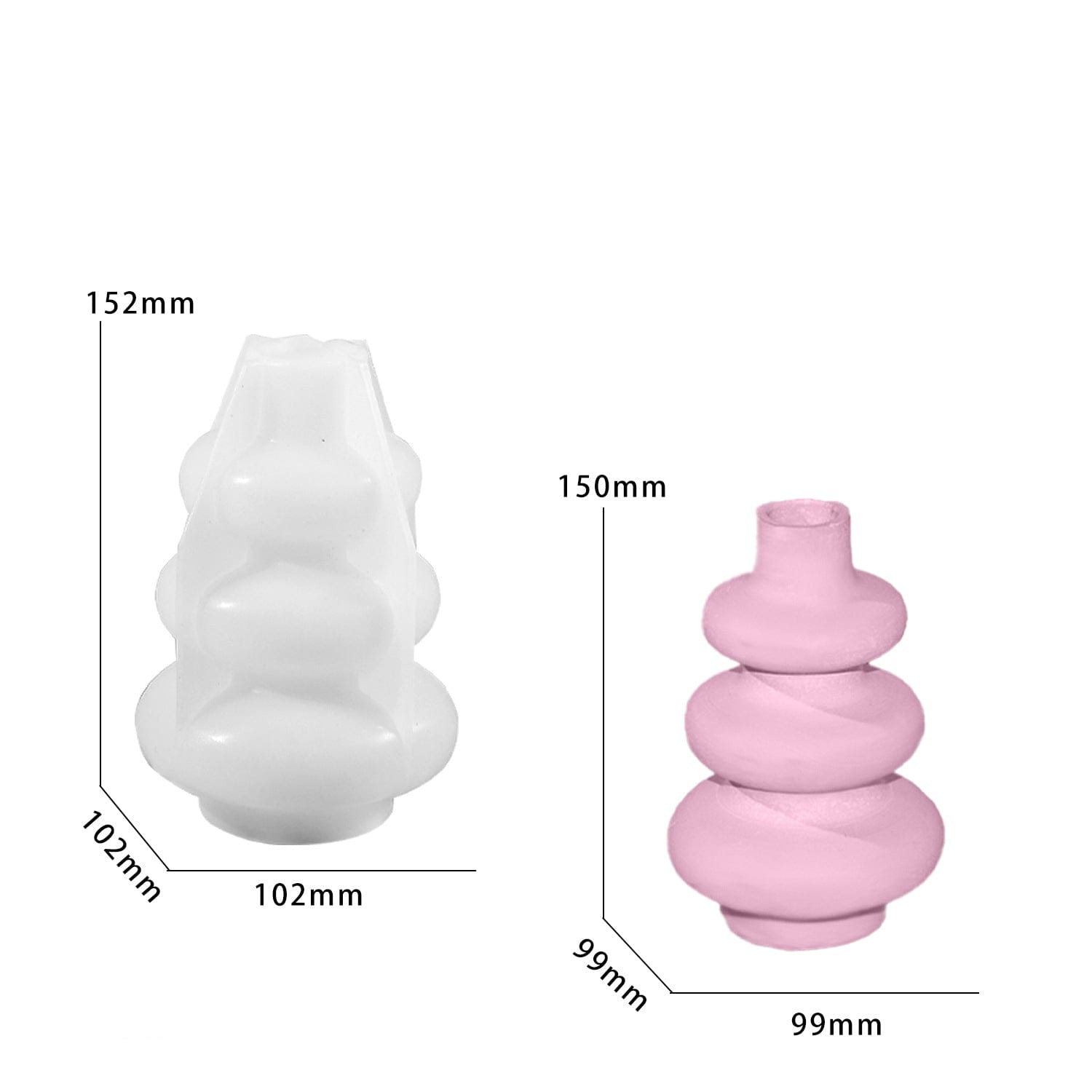 Insulator Shape Flower Vase Mould