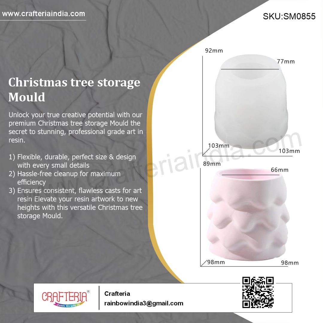 My Store Silicon Mould Christmas tree storage Mould