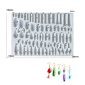 My Store Silicon Mould Water Drop Long Earring Mould