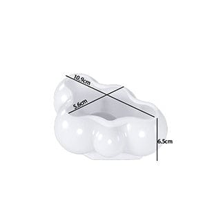My Store Silicon Mould Cloud Tea-Light Holder Mould