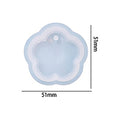 My Store Silicon Mould 5 Kali Flower Shape Keychain & Pendant Mould