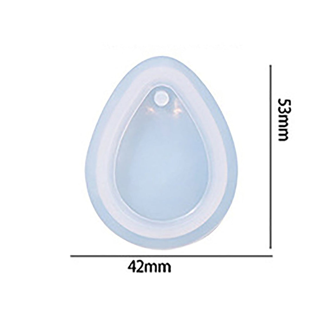 My Store Silicon Mould Drop Shape Keychain & Pendant Mould