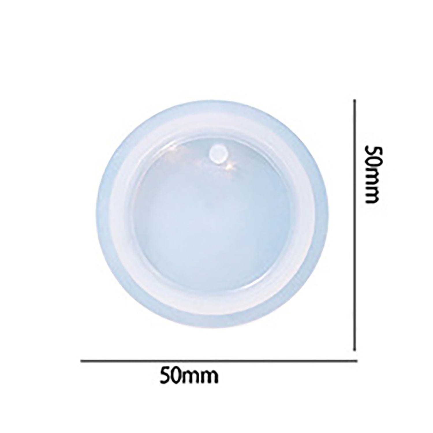 My Store Silicon Mould Round Keychain & Pendant Mould