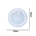 My Store Silicon Mould Round Keychain & Pendant Mould