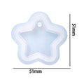 My Store Silicon Mould Star Keychain & Pendant Mould