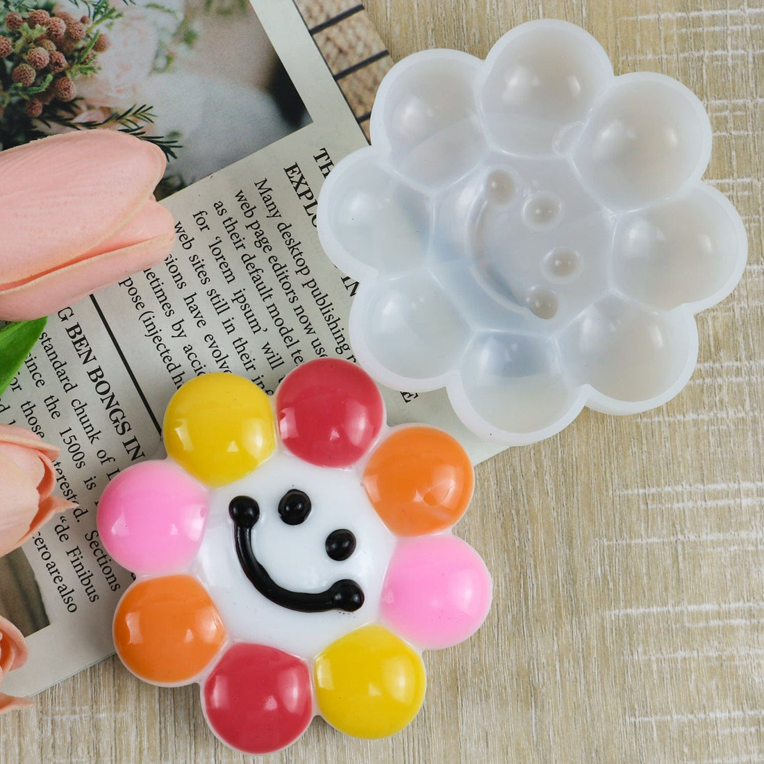 My Store Silicon Mould Sunflower Resin Mould