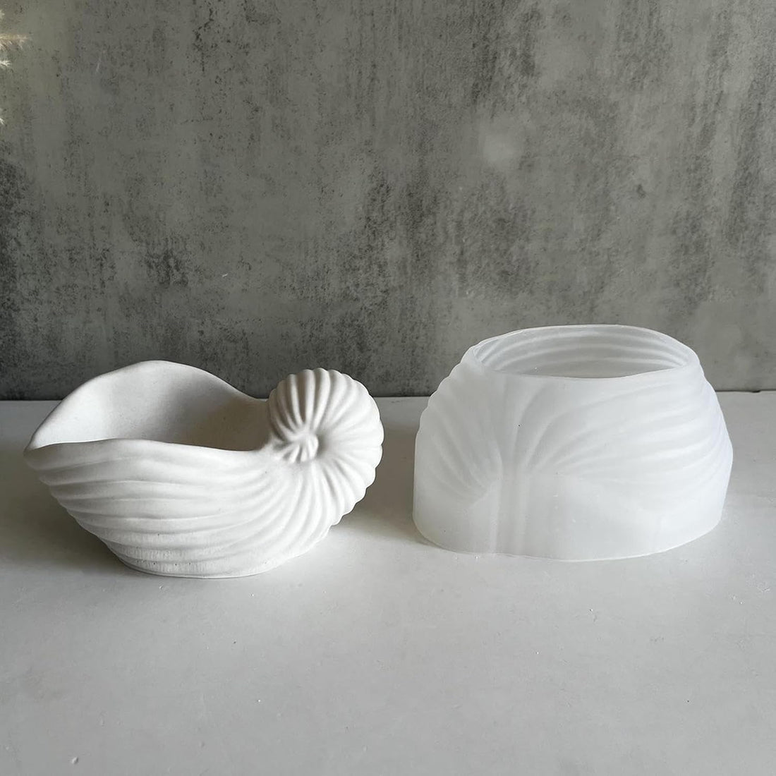 My Store Silicon Mould Shell Planter & Flower pot Mould