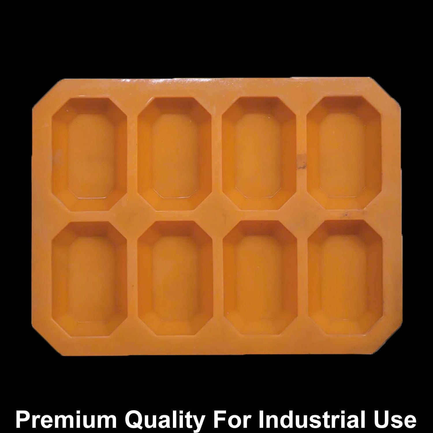 JUST CRAFT IT 8 Cavity Octagon 100gms silicon soap mould