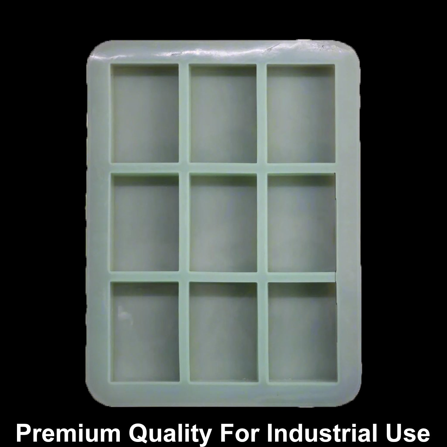 JUST CRAFT IT 9 Cavity Rectangle 110gms silicon soap mould