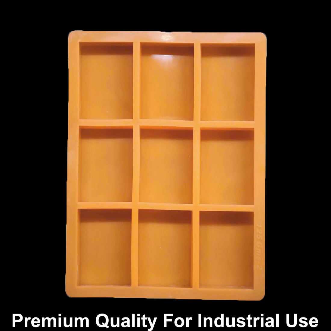 JUST CRAFT IT 9 Cavity Rectangle 125gms silicon soap mould
