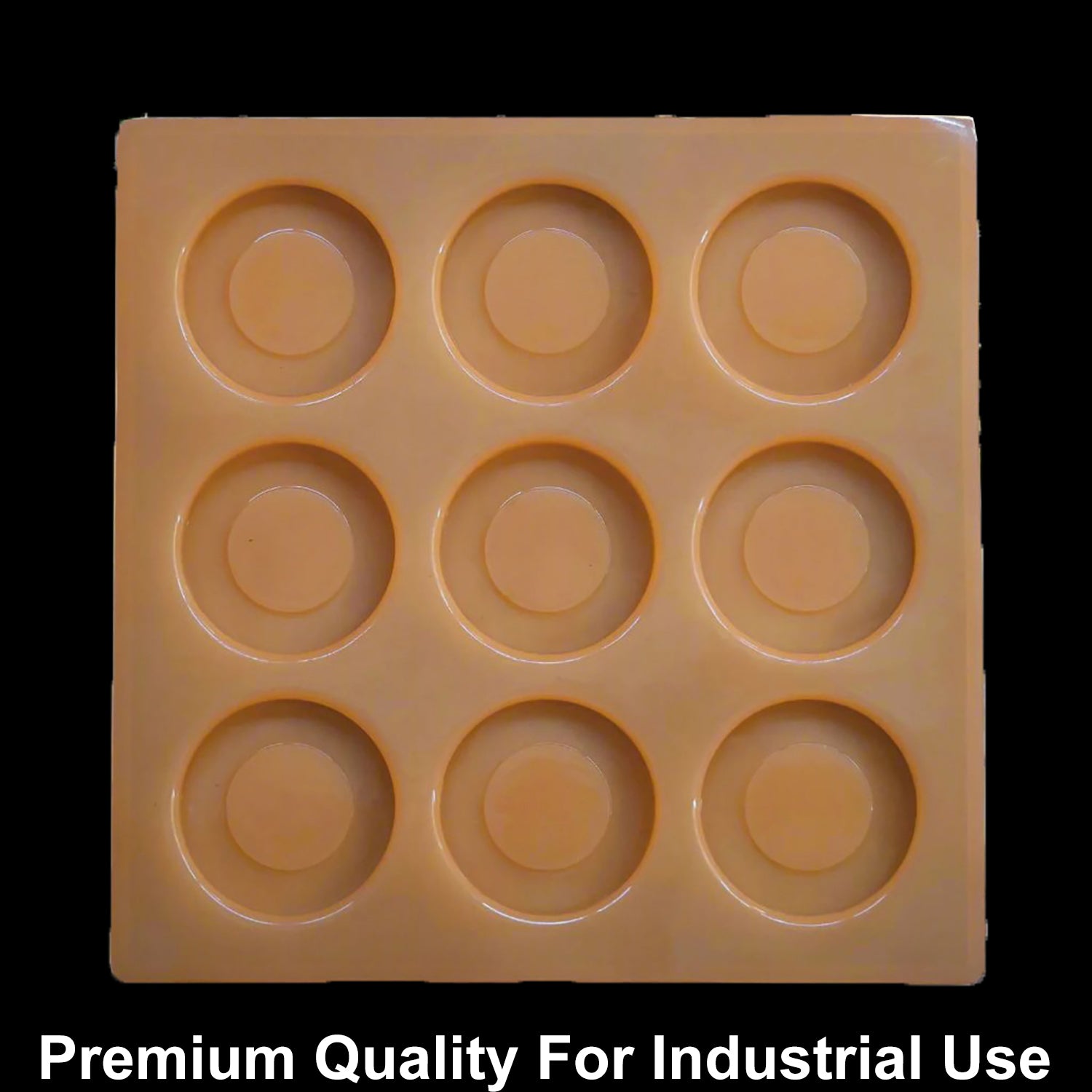 JUST CRAFT IT 9 Cavity Round 20gms silicon soap mould