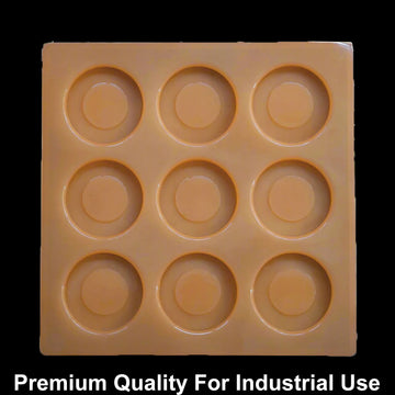JUST CRAFT IT 9 Cavity Round 20gms silicon soap mould