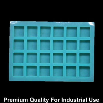 JUST CRAFT IT 24 Cavity Square 25gms silicon soap mould