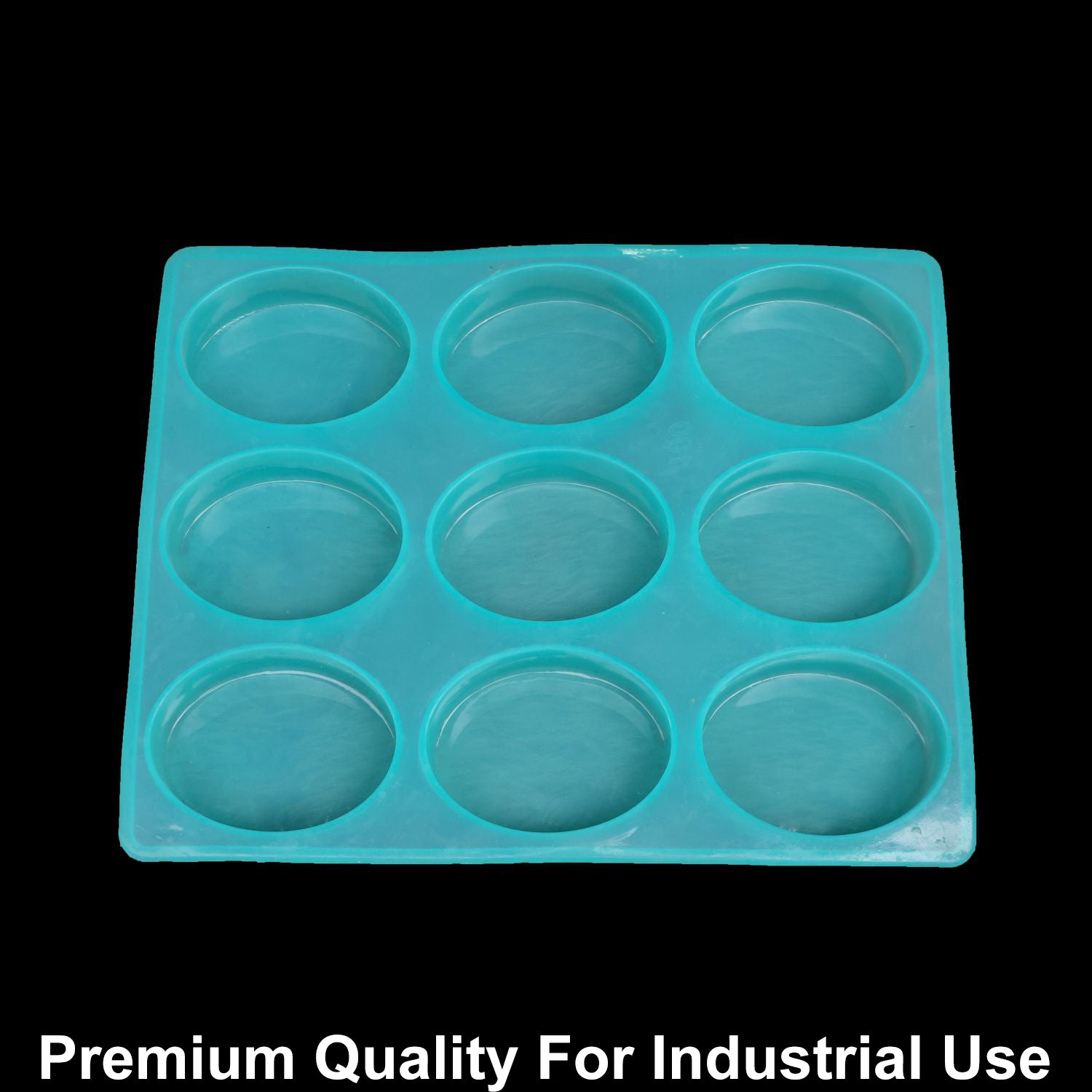 JUST CRAFT IT 9 Cavity Oval 100gms silicon soap mould