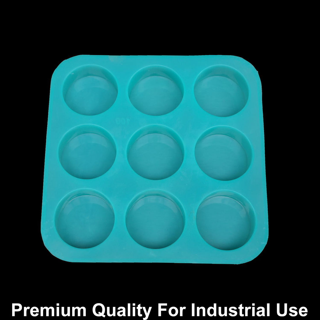 JUST CRAFT IT 9 Cavity Round 100gms silicon soap mould