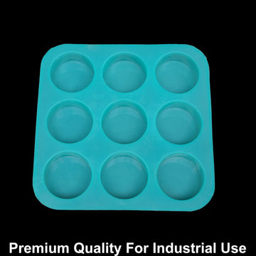 JUST CRAFT IT 9 Cavity Round 100gms silicon soap mould